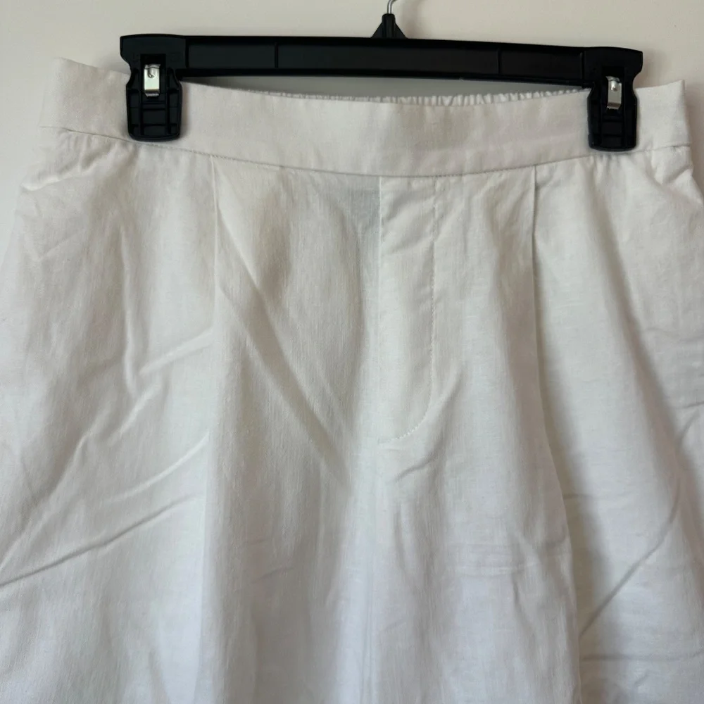 Banana Republic Wide Leg Linen Trouser - Picture 3 of 6